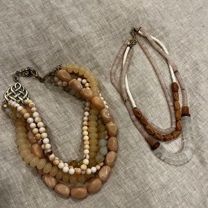 Two Beautiful Chunky Necklaces